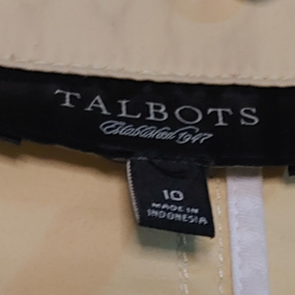 Talbots Casual Single Button Blazer Size 10 - image 5